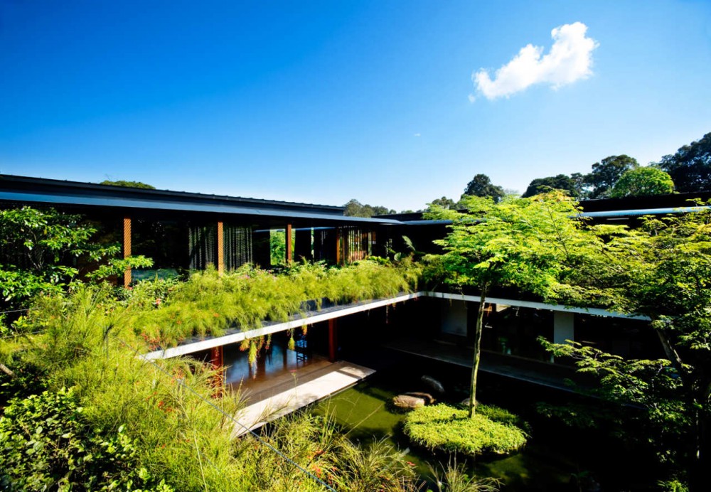 Nhà xanh Cluny House của Guz Architects